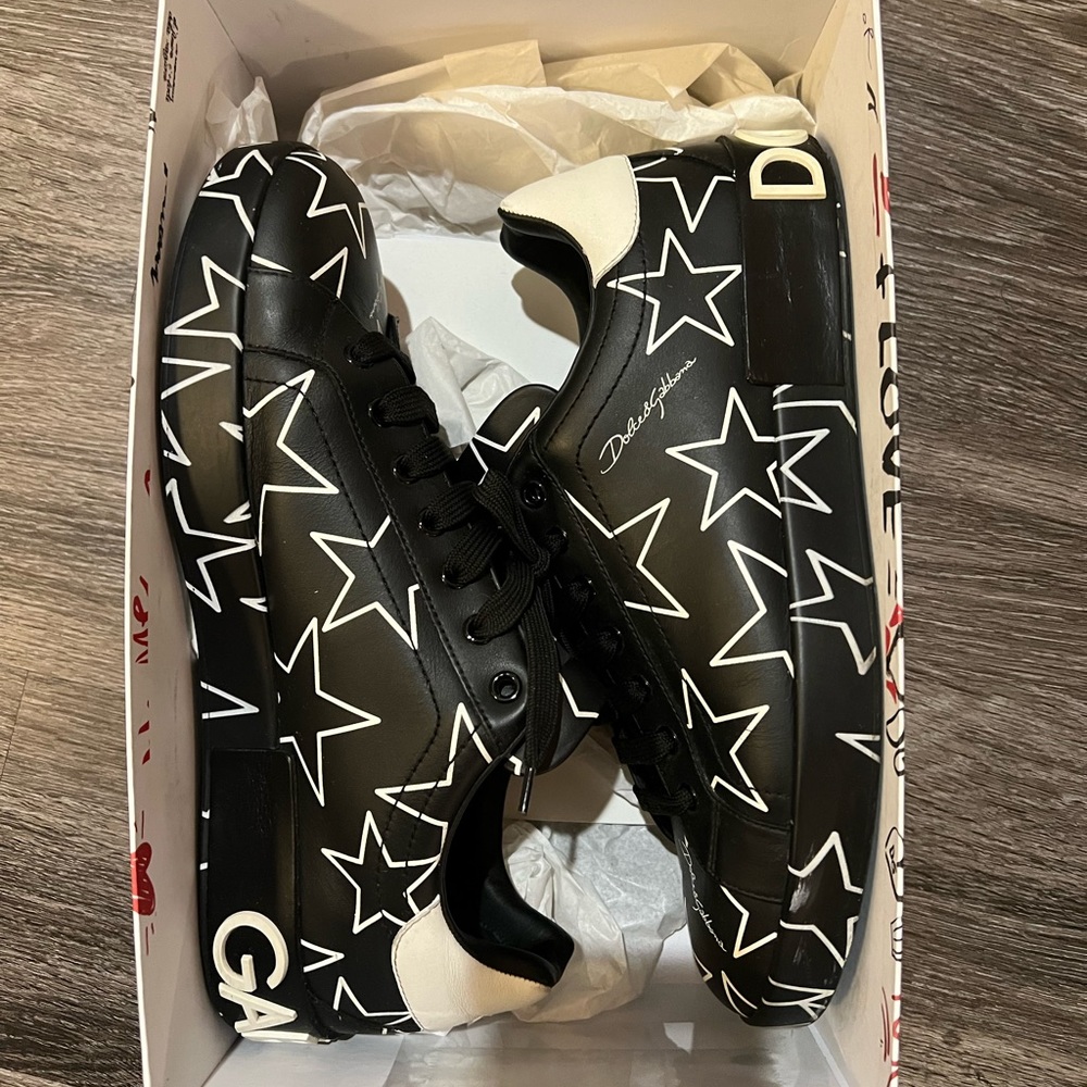 Dolce & Gabbana Portofino star sneakers size 10